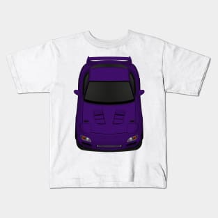 RX7 Purple Kids T-Shirt